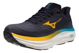 Mizuno Wave Sky 9 D Baritone Blue/Citrus/Capri Breeze Mens #color_blue-dark-navy