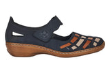 Rieker 41369 Pacific Womens #color_navy-multi
