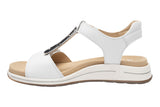 Ara Osaka Sandal 12-34826 White Womens #color_white