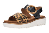 Ara Bilbao 12-33505 Black Patent/Leopard Combo Womens #color_prints-animal