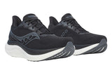 Saucony Triumph 23 2E Black/White Mens #color_black-multi-whites