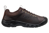 Keen Targhee IV Oxford Mens D Java/Black Mens #color_brown-dark-brown