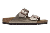Birkenstock Arizona R Graceful Taupe Birko-Flor Womens #color_metallic-bronze