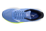 Mizuno Wave Inspire 22 B Ultramarine/White/Lightning Yellow Womens #color_blue-multi-yellows