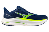 Mizuno Wave Inspire 22 D Estate Blue/White/Lightning Yellow Mens