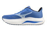 Mizuno Wave Inspire 22 B Ultramarine/White/Lightning Yellow Womens #color_blue-multi-yellows