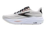 Brooks Ghost 17 D White/Black/Rose Gold Womens #color_white-multi