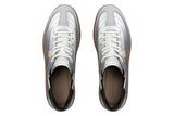 Ecco Soft 11 Concrete/Pure Silver/Black Womens #color_metallic-silver