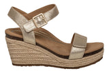 Aetrex Sydney Champagne Womens #color_metallic-gold