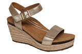 Aetrex Sydney Champagne Womens #color_metallic-gold