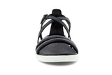 Ecco Simpil Sandal Black Womens #color_black