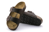 Birkenstock Arizona R Habana Oiled Leather Unisex #color_brown-dark-brown