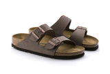 Birkenstock Arizona N Mocca BirkiBuc Unisex #color_brown