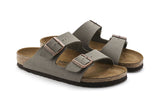 Birkenstock Arizona R Stone Birkibuc Unisex #color_grey