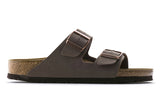 Birkenstock Arizona N Mocca BirkiBuc Unisex #color_brown