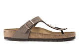 Birkenstock Gizeh R Mocca Birkibuc Womens #color_brown