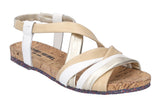 Josef Seibel Henriette 03 Beige Multi Womens #color_white-multi-browns