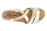 Josef Seibel Henriette 03 Beige Multi Womens #color_white-multi-browns