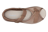 Propet Pedwalker 6 Sandal Taupe Womens #color_brown-taupe