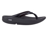 Oofos Oolala Thong B Black Womens #color_black