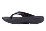 Oofos Oolala Thong B Black Womens #color_black