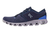 On Cloud X 3 B Midnight/Heron Womens #color_blue-multi-greys