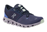 On Cloud X 3 B Midnight/Heron Womens #color_blue-multi-greys