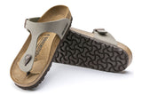 Birkenstock Gizeh N Stone Birkibuc Womens #color_grey