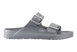 Birkenstock Arizona EVA N Metallic Silver Womens #color_grey