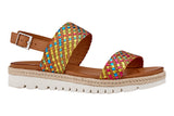 Ara Jamaika 12-38101 Rainbow Multi/Cognac Womens #color_brown-multi