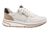 Ara Sapporo 2.0 12-32440 Cream/Thyme/Shell Womens #color_white-multi-browns