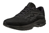 Mizuno Wave Rider 27 D Black/Ebony/Black Womens #color_black