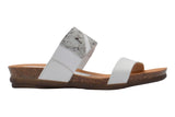 Zeta Resort White/Brushed Silver Womens #color_white-multi-metallics