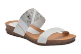 Zeta Resort White/Brushed Silver Womens #color_white-multi-metallics