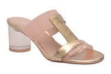 Django and Juliette Slade Rose Gold Shine-Cafe Womens #color_pink-multi-metallics