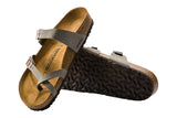 Birkenstock Mayari R Stone Birkibuc Womens #color_grey