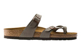 Birkenstock Mayari R Stone Birkibuc Womens #color_grey