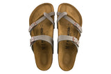 Birkenstock Mayari R Stone Birkibuc Womens #color_grey