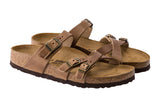 Birkenstock Franca R Tabacco Oiled Leather Womens #color_brown-dark-beige