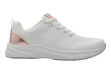 Cabello Walker White/Rose Gold Womens #color_white