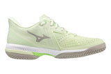 Mizuno Wave Exceed Tour 5 AC B Ambrosia/Silver/Techno Green Womens #color_green-light-green