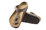 Birkenstock Gizeh R Mocca Birkibuc Womens #color_brown