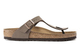 Birkenstock Gizeh R Mocca Birkibuc Womens #color_brown